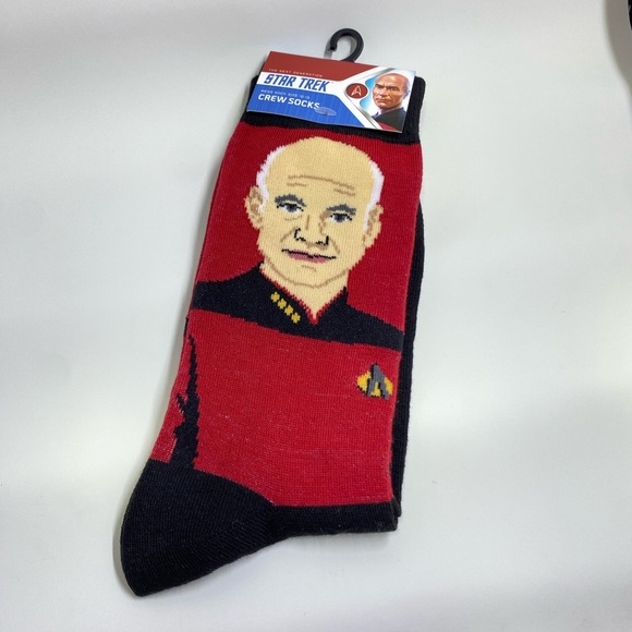Star Trek Men’s Crew Sock Three Pairs - Picture 9 of 10